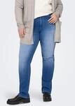 ONLY CARMAKOMA High-waist-Jeans "CARWILLY HW STRAIGHT DNM REA12187 NOOS"
