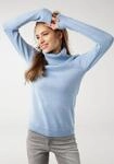 KangaROOS Rollkragenpullover mit Schalkragen, Langarm, Warm & Kuschelig