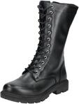 Schn&uuml;rstiefel ANDREA CONTI "Andrea Conti Stiefel Leder", Damen, Gr. 36, schwarz,