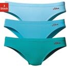 Bikinislip S.OLIVER, Damen, Gr. 32/34 (S), gr&uuml;n (petrol, t&uuml;rkis), Jersey,