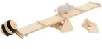 Balancetrainer PINOLINO "Balancewippe und -balken &raquo;Kari&laquo;", beige (natur),