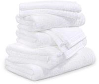M&ouml;ve Handtuch Set "New Classic" 8 Stk. Walkfrottier Waschhandschuhen, G&auml;ste-, Hand-