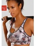 Sport-BH LASCANA ACTIVE "ohne B&uuml;gel, mit integrierter Schale", Damen, Gr. 90,...