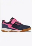 Hallenschuh LOTTO, M&auml;dchen, Gr. 26, blau (navy, fr.pink), Mesh, Synthetik, Schuhe
