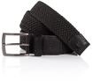 Flechtg&uuml;rtel TOM TAILOR "TTJAMIE", Herren, Gr. 80, schwarz, Materialmix, unifarben,