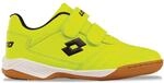 Hallenschuh LOTTO, Kinder, Gr. 36, gelb (fr.gelb, schwarz), Synthetik, mehrfarbig,