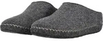 Hausschuh MOLS "Sinaka", Herren, Gr. 39, grau (dunkelgrau), Synthetik, Schuhe