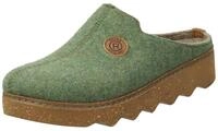 Pantoffel ROHDE "Foggia-D", Damen, Gr. 36, gr&uuml;n (gr&uuml;n, meliert), Filz, Schuhe,