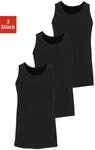 H.I.S Tanktop ", Unterziehshirt, Unterhemd f&uuml;r Herren" 3er-Pack, unifarben,