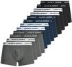 Boxershorts JACK & JONES "Boxershort JACSHADE SOLID TRUNKS 12P 12er Pack", Herren,
