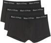 Boxershorts MARC O'POLO "Boxershort 3-PACK TRUNK 3er Pack", Herren, Gr. L, schwarz,
