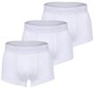 Boxershorts MARC O'POLO "Boxershort 3-PACK TRUNK 3er Pack", Herren, Gr. L, wei&szlig;,