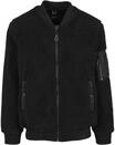 Allwetterjacke BRANDIT "Brandit MA1 Sherpa Jacket", Herren, Gr. XL, schwarz, 100%