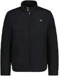 Windbreaker GANT "&Uuml;bergangsjacke QUILTED WINDCHEATER", Herren, Gr. 5XL, schwarz,