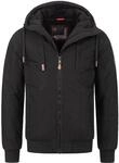 Winterjacke ALESSANDRO SALVARINI "ASWeighty", Herren, Gr. S, schwarz, Obermaterial: