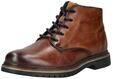 Schn&uuml;rstiefelette BUGATTI "bugatti Stiefelette Leder", Herren, Gr. 40, cognac,