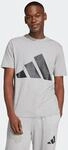 adidas Sportswear T-Shirt "ESSENTIALS BIG LOGO" klassische Silhouette, mit