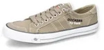 Dockers by Gerli Slip-On Sneaker, Freizeitschuh, Retro Sneaker, Fake Schn&uuml;rung, in