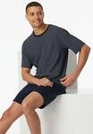 Schiesser Shorty "Comfort Essentials" 2 tlg. mit gemustertem Oberteil
