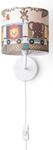 PACO HOME Wandleuchte "Diamond 635", schwarz, 1, &Oslash; 18cm H: 26,5cm, Leuchten,