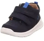Klettschuh SUPERFIT "BREEZE, WMS: mittel", Kinder, Gr. 29, blau (dunkelblau),