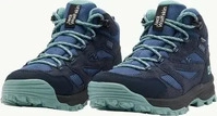 Jack Wolfskin "VOJO TOUR TEXAPORE MID K" wasserdicht, Trekkingschuh night blau...