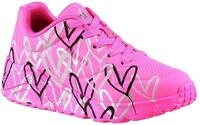 Sneaker SKECHERS "UNO LITE-METALLIC LOVE", M&auml;dchen, Gr. 27, bunt (pink, multi),
