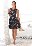 Beachtime by Lascana Jerseykleid "mit Blumenprint, Minikleid, Druckkleid,...