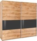 Wimex Schwebet&uuml;renschrank "Bramfeld Kleiderschrank" mit Glaselementen und