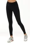 Lauftights ENDURANCE "TATHER", Damen, Gr. 36, EURO-Gr&ouml;&szlig;en, schwarz, 75% Nylon, 25%