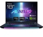 GIGABYTE Gaming-Notebook "Aorus Master 18 BZHC6DED42", schwarz, 64 GB RAM 2.000 GB