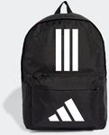 Rucksack ADIDAS PERFORMANCE "CLASSIC BACK TO SCHOOL 3-STREIFEN", schwarz-wei&szlig;
