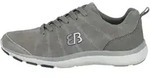 Sneaker BR&Uuml;TTING "Freizeitschuh Dallas", Herren, Gr. 40, grau, Veloursleder, Schuhe