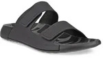 Pantolette ECCO "COZMO W", Damen, Gr. 38, schwarz, Leder, Schuhe Pantolette,
