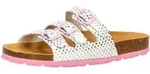 Pantolette LICO "Pantolette Bioline Starline", Damen, Gr. 36, rosa (wei&szlig;),