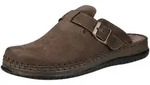 Pantolette ROHDE "Rohde Pantoletten Veloursleder", Herren, Gr. 40, braun (mocca),