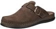 Pantolette ROHDE "Rohde Pantoletten Veloursleder", Herren, Gr. 40, braun (mocca),