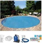 Clear Pool Rundpool "PREMIUM IBIZA" inkl. umfangreichem Zubeh&ouml;r f&uuml;r den...