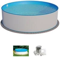 SUMMER FUN Rundpool "HOLIDAY" 3-tlg., &Oslash;xH: 350x120 cm