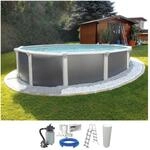 KWAD Rundpool "Supreme Design inkl. Sicherheitsleiter und Zubeh&ouml;r" 5-tlg.,...
