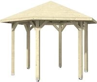 Skanholz Holzpavillon "Nancy 2" Leimholz, 333 x 288 cm