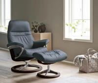 Stressless Relaxsessel "Sunrise" mit Signature Base, Gr&ouml;&szlig;e M, Gestell Braun
