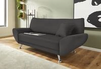 Home affaire 2-Sitzer "Saltare, elegant & komfortabel, toller Designfu&szlig;, Breite