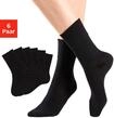 H.I.S Socken "Damen Herren Basic Socken" Packung, 6 Paar tlg. mit Komfortbund...