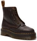 Schn&uuml;rboots DR. MARTENS "Sinclair Orleans Leder Plateaustiefel", Damen, Gr. 36,
