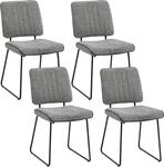 byLIVING Kufenstuhl "Liam 4er-Set" (Set) 4 Stk.moderner Stuhl im praktischen...