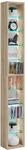 VCM Standregal "Holz CD DVD Stand Aufbewahrung Regal Rasato XL" 1 Stk. tlg.