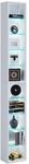 VCM Standregal "Holz CD DVD Stand Aufbewahrung Regal Rasato XL" 1 Stk. tlg.