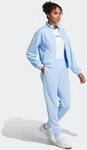 Trainingsanzug ADIDAS SPORTSWEAR "ESSENTIALS FEEL COZY", Damen, Gr. M, glow blau,