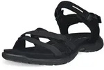 Trekkingsandale ECCO "ECCO OFFROAD ROAM W", Damen, Gr. 38, schwarz, Leder,...